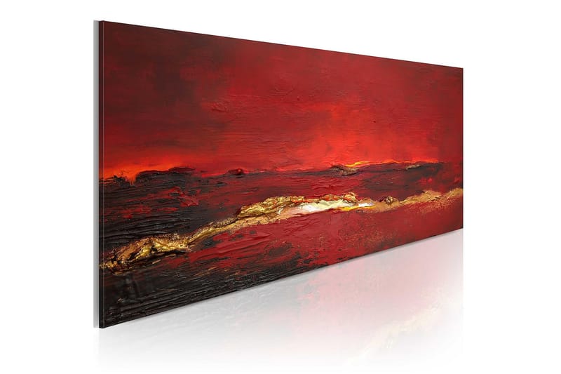 Canvasbilde Rødhet i havet 100x40 cm - Artgeist sp. z o. o. - Innredning - Bilder & kunst - Lerretsbilder