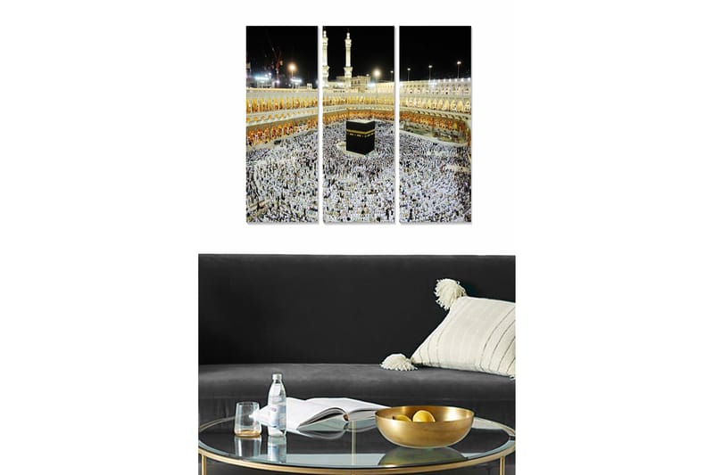 Canvasbilde Religion 3-pk Flerfarget, 22x05 cm