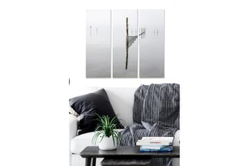 Canvasbilde Scenic 3-pk flerfarget - 22x05 cm - Innredning - Bilder & kunst - Lerretsbilder