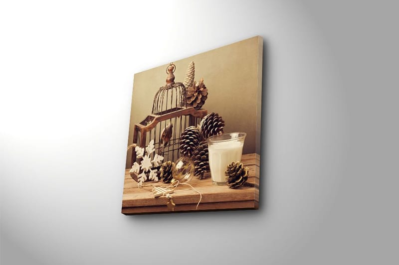 Canvasbilde Scenic Flerfarget - 44x54 cm - Innredning - Bilder & kunst - Lerretsbilder