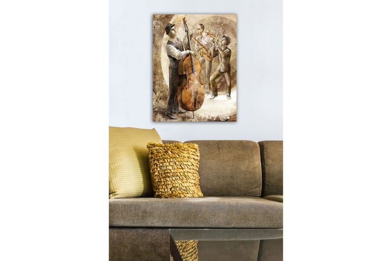 Canvasbilde Scenic Flerfarget - 55x07 cm - Innredning - Bilder & kunst - Lerretsbilder