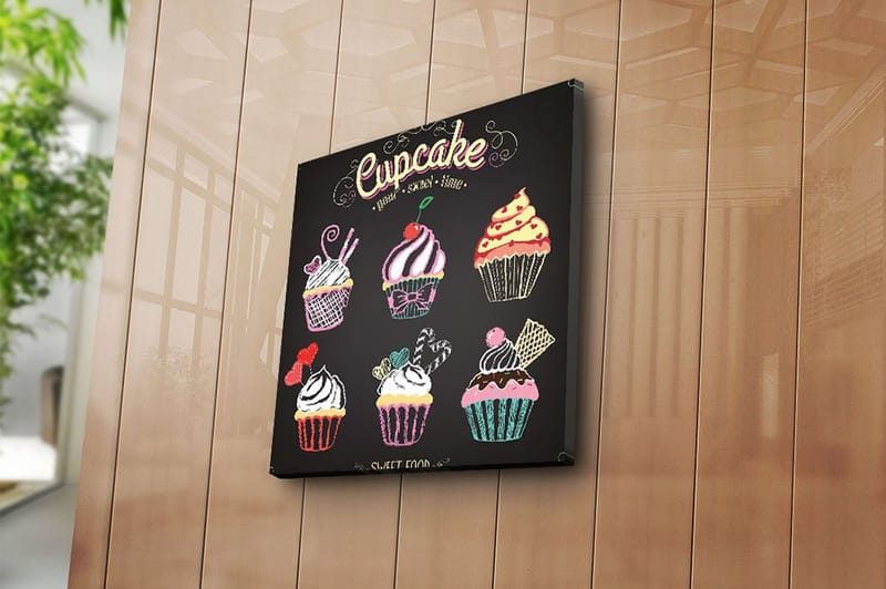 Canvasbilde Scenic Nautical Flerfarget - 44x54 cm - Innredning - Bilder & kunst - Lerretsbilder