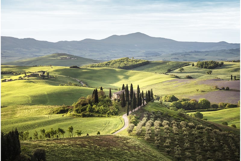 Canvasbilde Toscana - 88x012 cm - Innredning - Bilder & kunst - Lerretsbilder