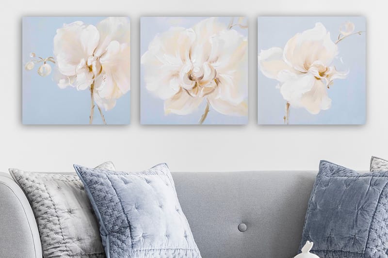 Canvasbilde VP Italy 3-pk Flerfarget - 33x03 cm - Innredning - Bilder & kunst - Lerretsbilder
