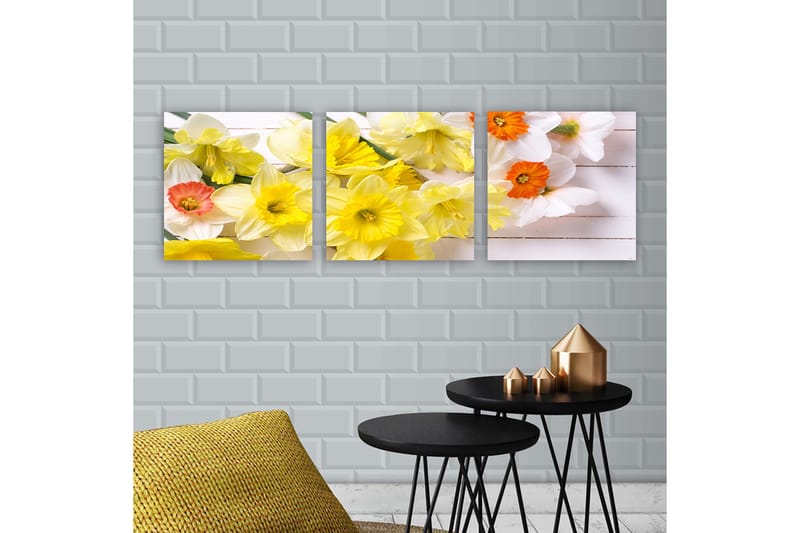 Canvasbilde VP Italy 3-pk Flerfarget - 33x03 cm - Innredning - Bilder & kunst - Lerretsbilder