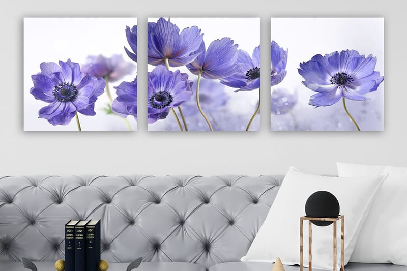 Canvasbilde VP Italy 3-pk Flerfarget - 33x03 cm - Innredning - Bilder & kunst - Lerretsbilder