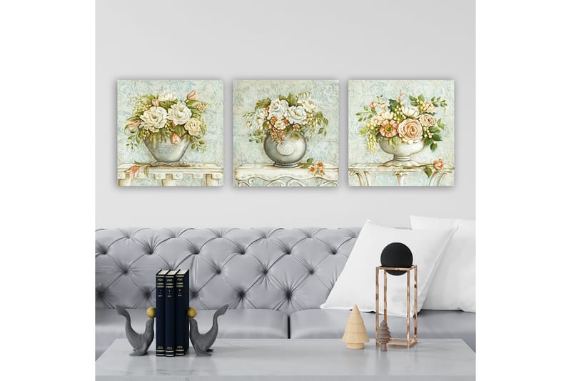 Canvasbilde VP Italy 3-pk Flerfarget - 33x03 cm - Innredning - Bilder & kunst - Lerretsbilder