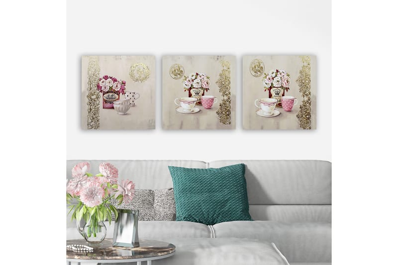 Canvasbilde VP Italy 3-pk Flerfarget - 33x03 cm - Innredning - Bilder & kunst - Lerretsbilder