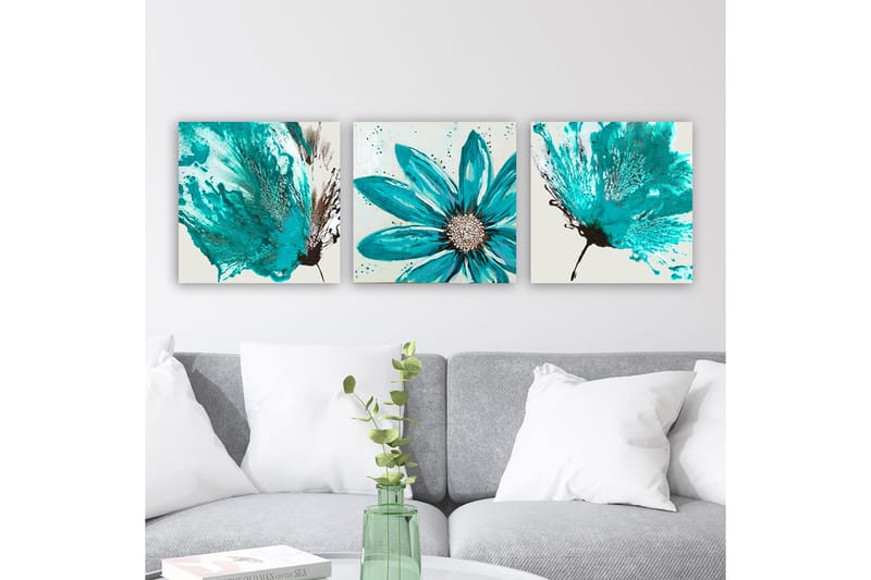 Canvasbilde VP Italy 3-pk Flerfarget - 33x03 cm - Innredning - Bilder & kunst - Lerretsbilder