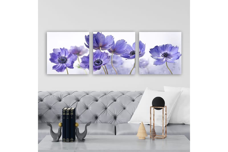 Canvasbilde VP Italy 3-pk Flerfarget - 33x03 cm - Innredning - Bilder & kunst - Lerretsbilder