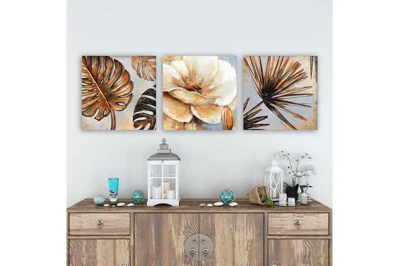 Canvasbilde VP Italy 3-pk Flerfarget, 33x03 cm