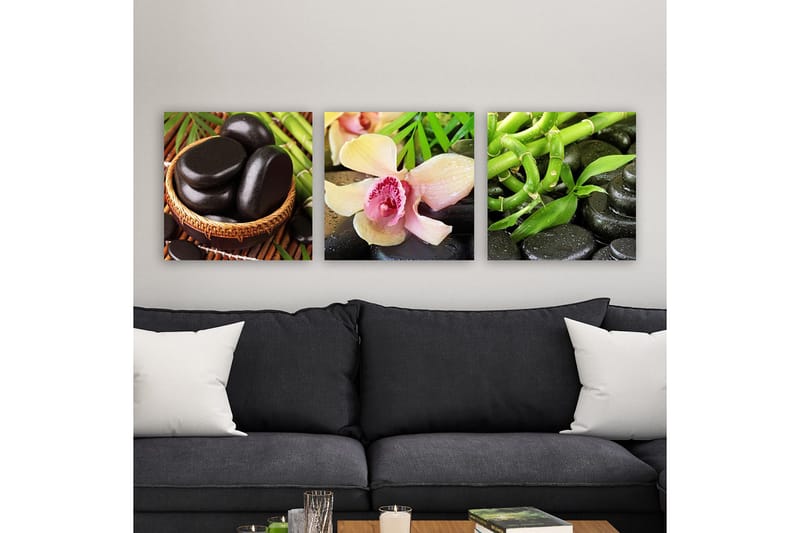 Canvasbilde VP Italy 3-pk Flerfarget - 33x03 cm - Innredning - Bilder & kunst - Lerretsbilder