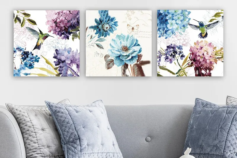 Canvasbilde VP Italy 3-pk Flerfarget - 33x03 cm - Innredning - Bilder & kunst - Lerretsbilder