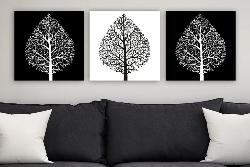 Canvasbilde VP Italy 3-pk Flerfarget, 33x03 cm