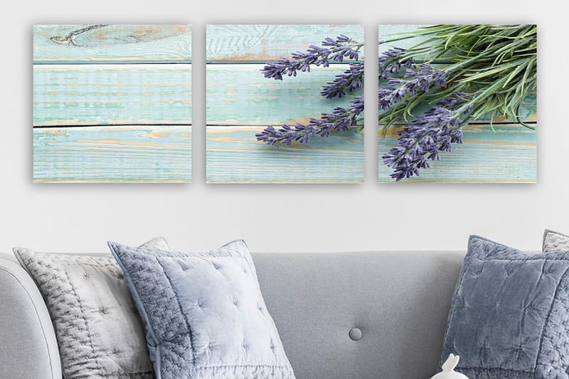 Canvasbilde VP Italy 3-pk Flerfarget - 33x03 cm - Innredning - Bilder & kunst - Lerretsbilder