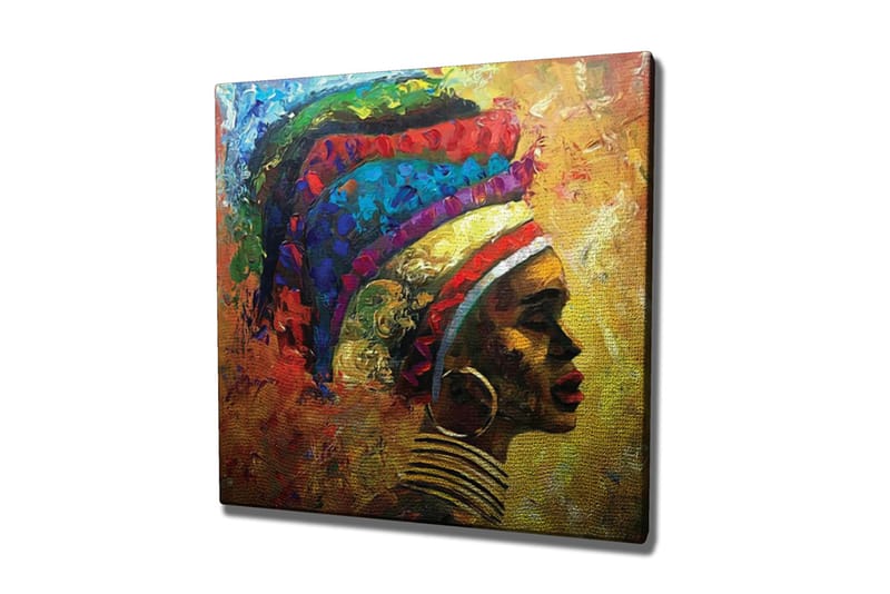 Canvasbilde VP Italy Flerfarget - 44x54 cm - Innredning - Bilder & kunst - Lerretsbilder