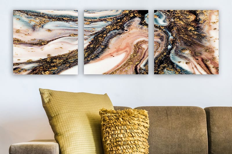 Canvasbilde VP Spain 3-pk Flerfarget - 33x03 cm - Innredning - Bilder & kunst - Lerretsbilder