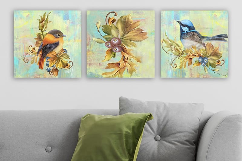 Canvasbilde VP Spain 3-pk Flerfarget, 33x03 cm