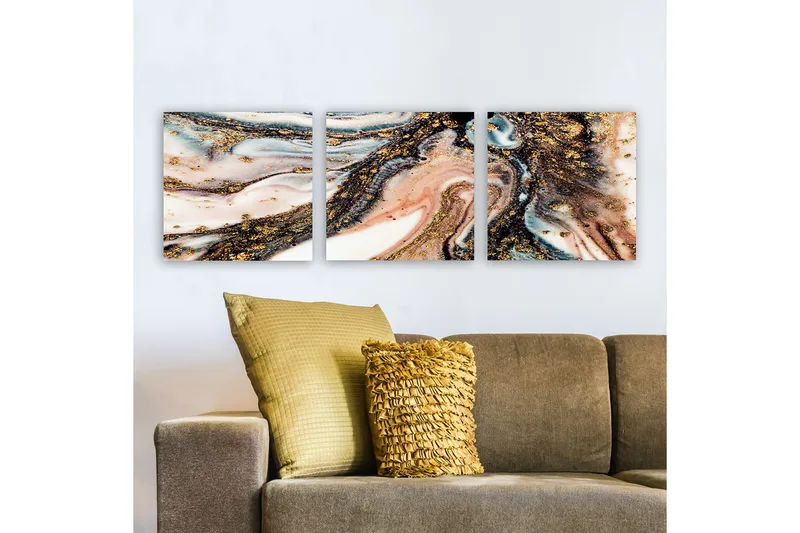 Canvasbilde VP Spain 3-pk Flerfarget - 33x03 cm - Innredning - Bilder & kunst - Lerretsbilder