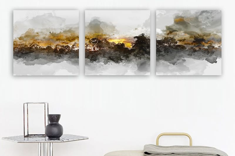 Canvasbilde VP Spain 3-pk Flerfarget - 33x03 cm - Innredning - Bilder & kunst - Lerretsbilder