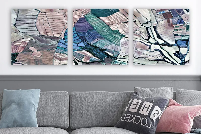 Canvasbilde VP Spain 3-pk Flerfarget, 33x03 cm