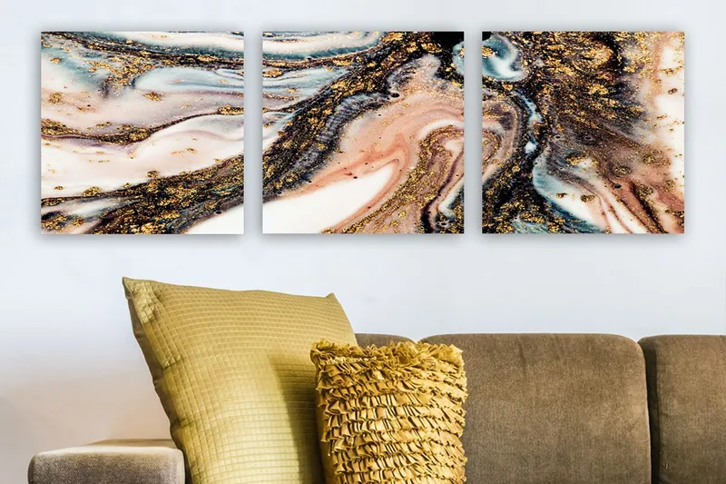 Canvasbilde VP Spain 3-pk Flerfarget, 33x03 cm