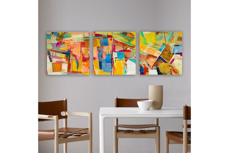 Canvasbilde VP Spain 3-pk Flerfarget - 33x03 cm - Innredning - Bilder & kunst - Lerretsbilder