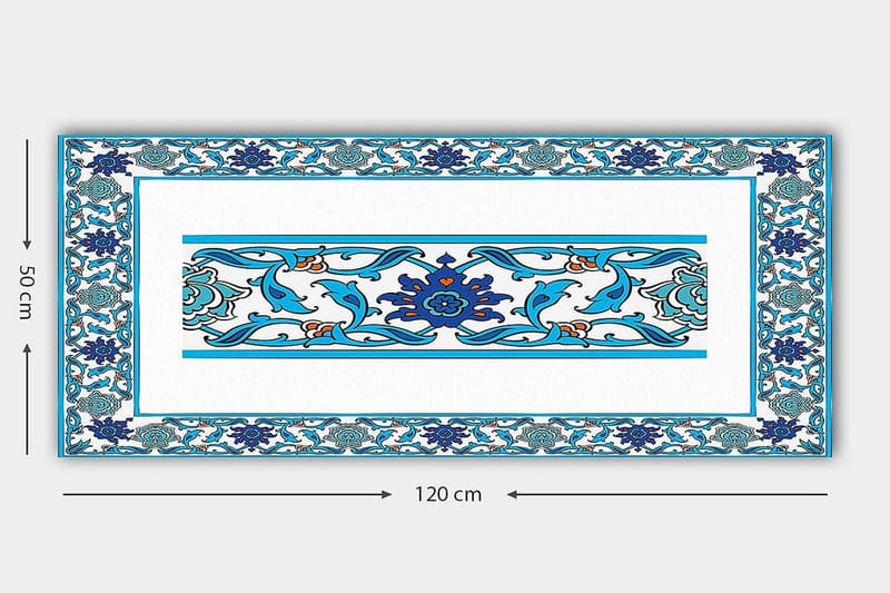 Canvasbilde YTY Abstract & Fractals Flerfarget - 120x50 cm - Innredning - Bilder & kunst - Lerretsbilder