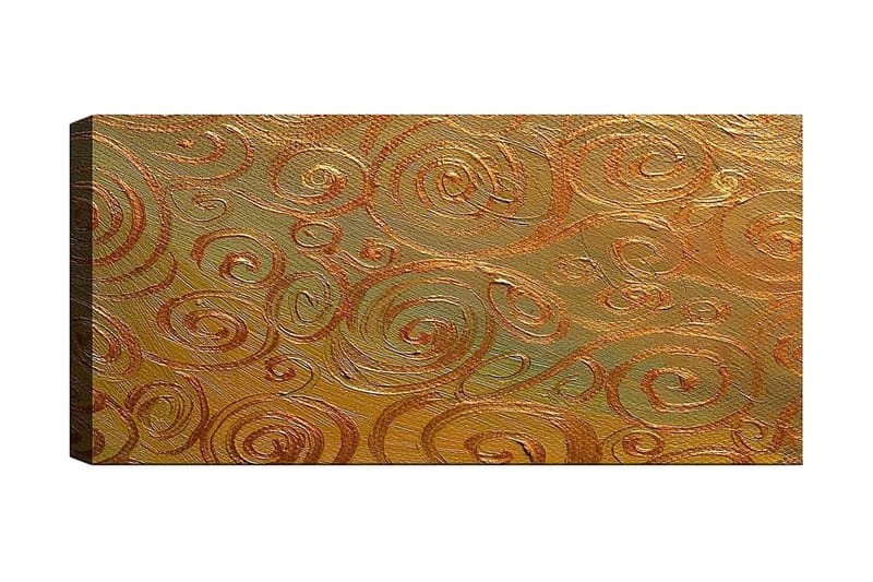 Canvasbilde YTY Abstract & Fractals Flerfarget - 120x50 cm - Innredning - Bilder & kunst - Lerretsbilder