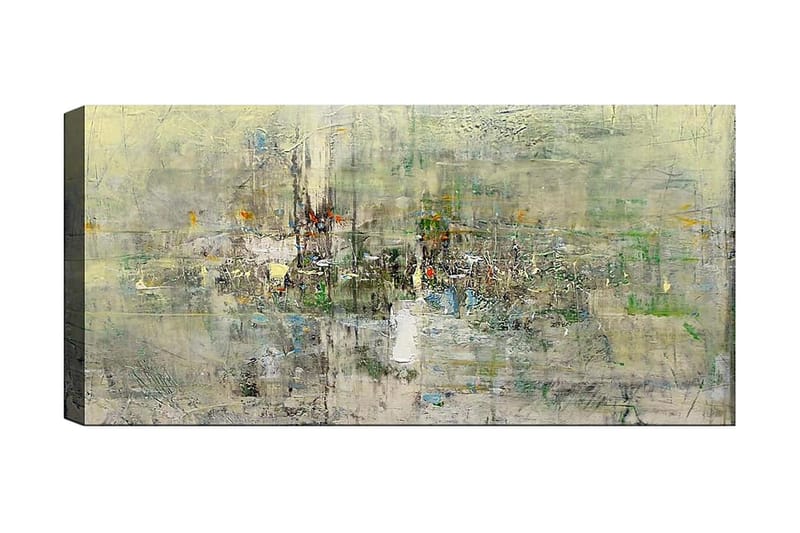 Canvasbilde YTY Abstract & Fractals Flerfarget - 120x50 cm - Innredning - Bilder & kunst - Lerretsbilder