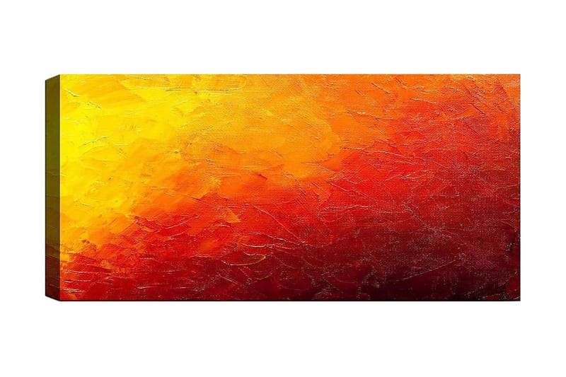Canvasbilde YTY Abstract & Fractals Flerfarget - 120x50 cm - Innredning - Bilder & kunst - Lerretsbilder