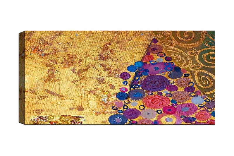 Canvasbilde YTY Abstract & Fractals Flerfarget - 120x50 cm - Innredning - Bilder & kunst - Lerretsbilder