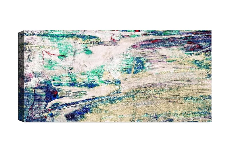 Canvasbilde YTY Abstract & Fractals Flerfarget - 120x50 cm - Innredning - Bilder & kunst - Lerretsbilder