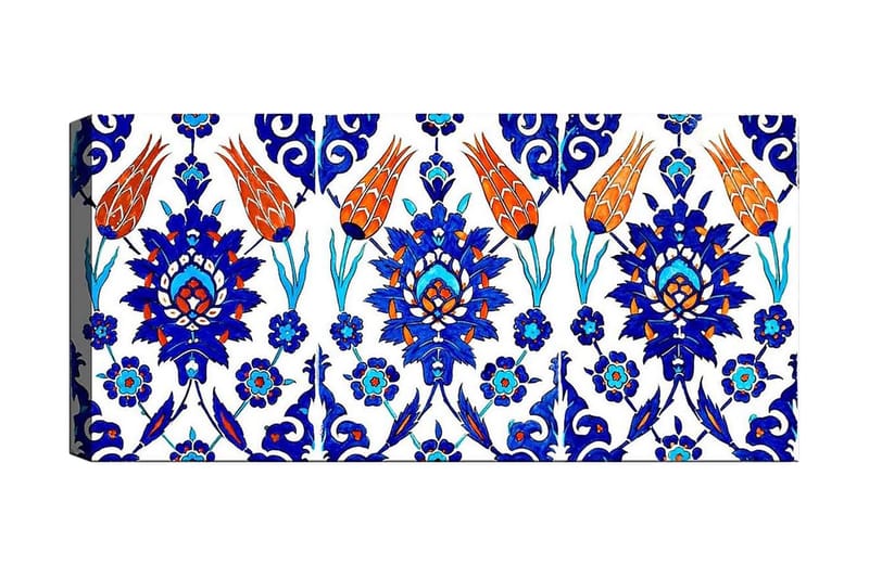 Canvasbilde YTY Abstract & Fractals Flerfarget - 120x50 cm - Innredning - Bilder & kunst - Lerretsbilder