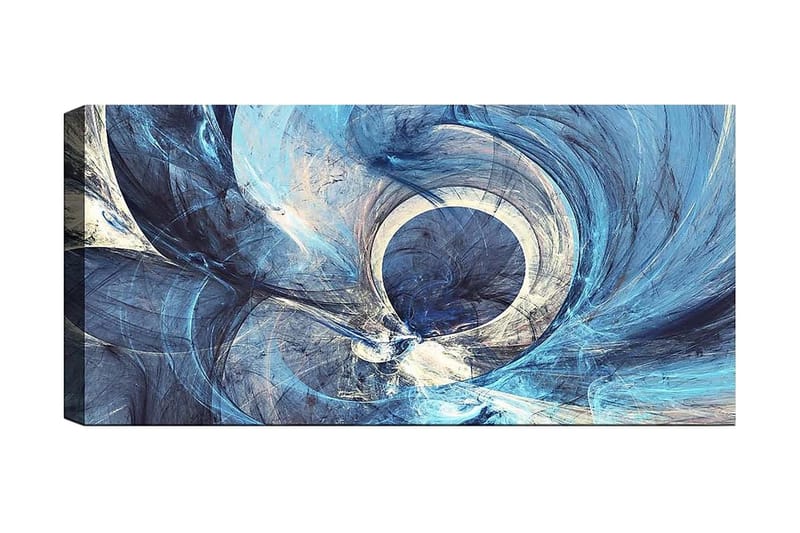 Canvasbilde YTY Abstract & Fractals Flerfarget - 120x50 cm - Innredning - Bilder & kunst - Lerretsbilder