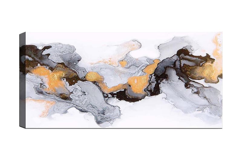 Canvasbilde YTY Abstract & Fractals Flerfarget - 120x50 cm - Innredning - Bilder & kunst - Lerretsbilder