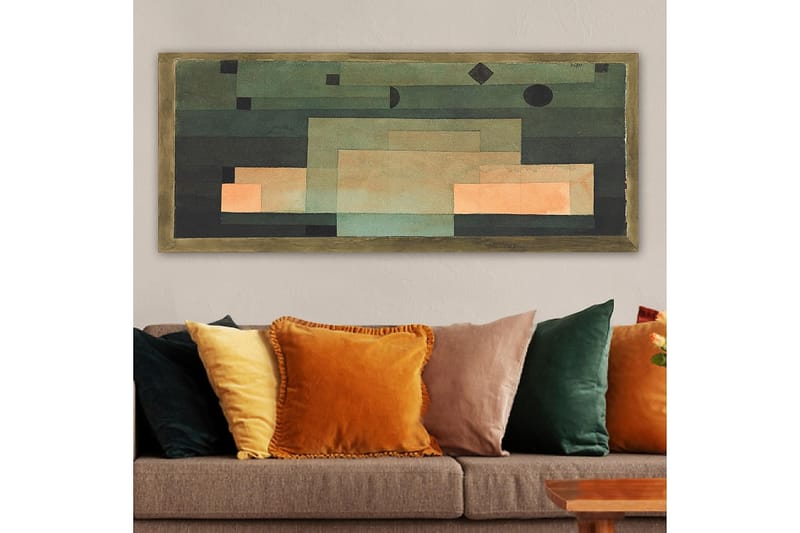 Canvasbilde YTY Abstract & Fractals Flerfarget - 120x50 cm - Innredning - Bilder & kunst - Lerretsbilder