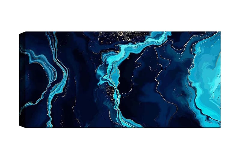 Canvasbilde YTY Abstract & Fractals Flerfarget, 120x50 cm