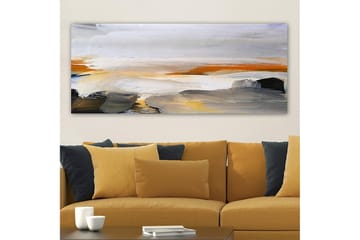 Canvasbilde YTY Abstract & Fractals Flerfarget - 120x50 cm - Innredning - Bilder & kunst - Lerretsbilder