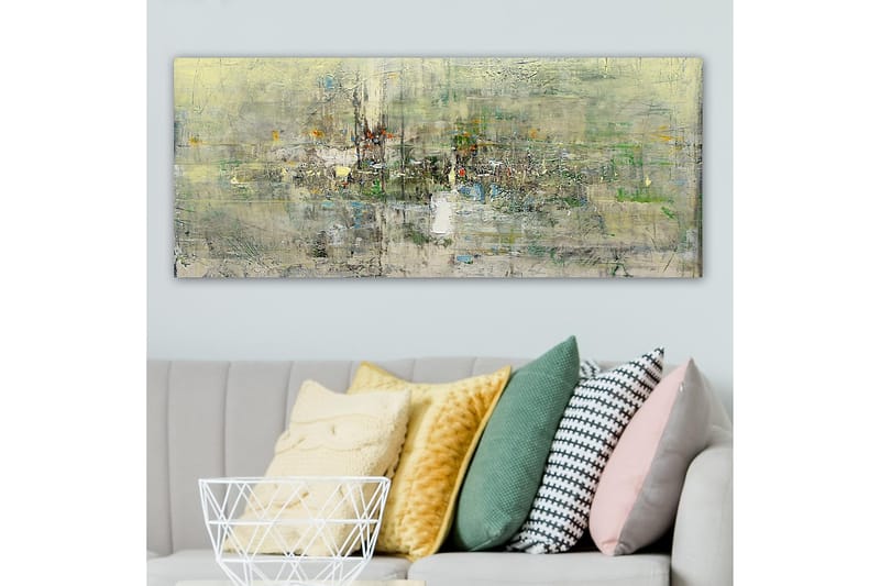 Canvasbilde YTY Abstract & Fractals Flerfarget - 120x50 cm - Innredning - Bilder & kunst - Lerretsbilder