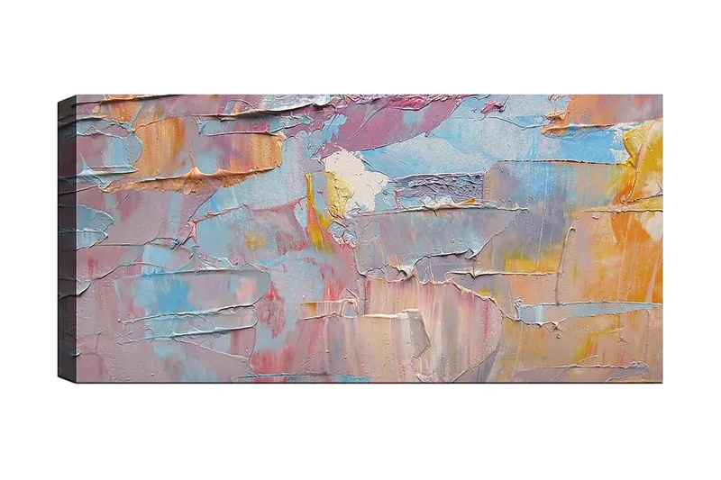 Canvasbilde YTY Abstract & Fractals Flerfarget, 120x50 cm