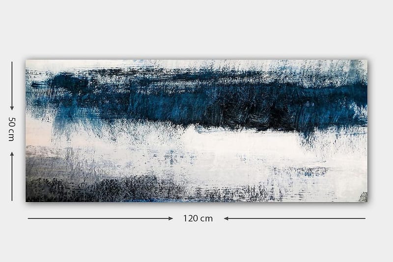 Canvasbilde YTY Abstract & Fractals Flerfarget - 120x50 cm - Innredning - Bilder & kunst - Lerretsbilder