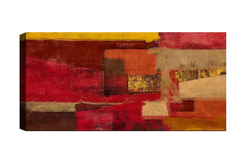 Canvasbilde YTY Abstract & Fractals Flerfarget, 120x50 cm