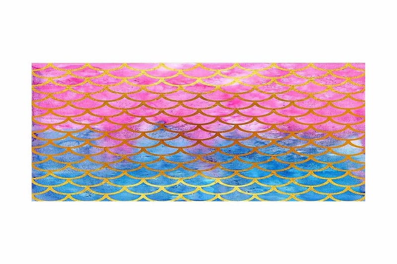 Canvasbilde YTY Abstract & Fractals Flerfarget, 120x50 cm