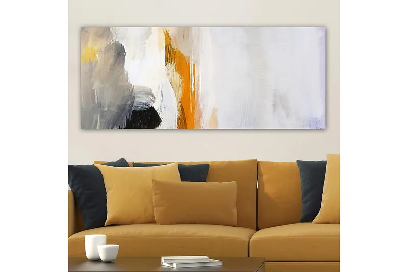 Canvasbilde YTY Abstract & Fractals Flerfarget - 120x50 cm - Innredning - Bilder & kunst - Lerretsbilder