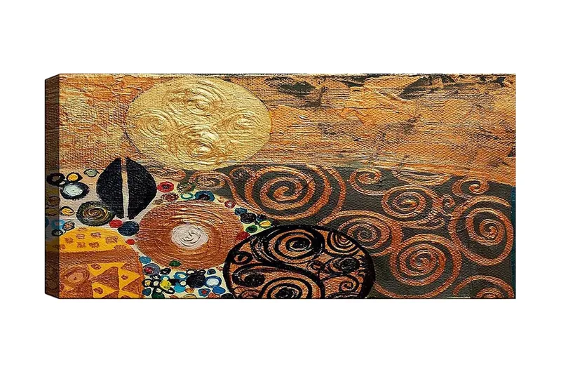 Canvasbilde YTY Abstract & Fractals Flerfarget, 120x50 cm