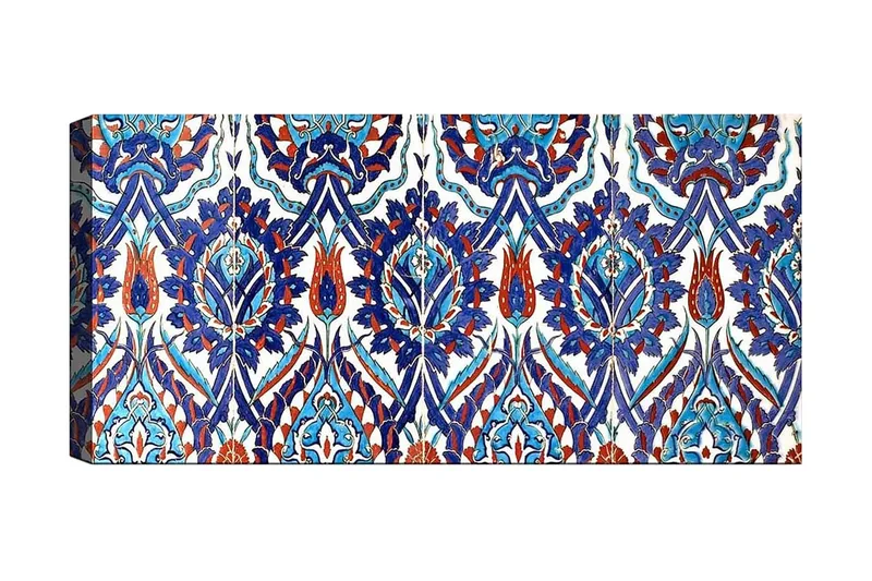 Canvasbilde YTY Abstract & Fractals Flerfarget, 120x50 cm