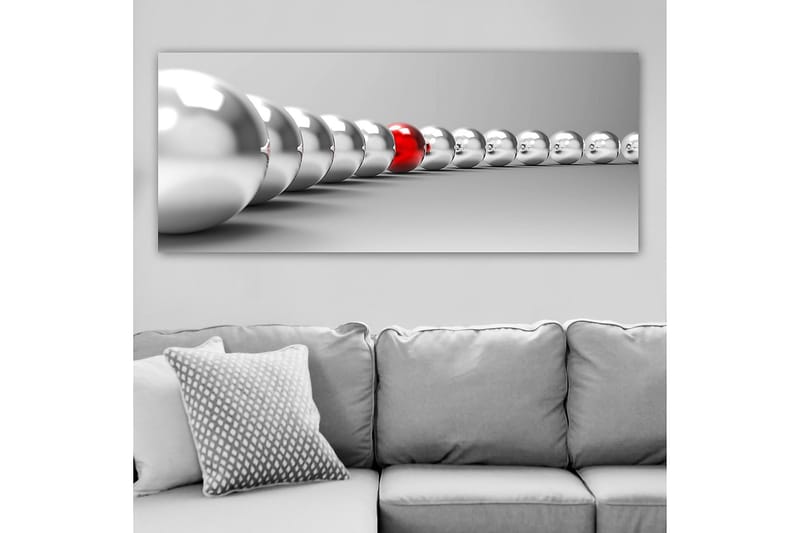 Canvasbilde YTY Abstract & Fractals Flerfarget - 120x50 cm - Innredning - Bilder & kunst - Lerretsbilder