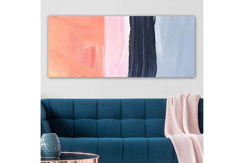 Canvasbilde YTY Abstract & Fractals Flerfarget - 120x50 cm - Innredning - Bilder & kunst - Lerretsbilder