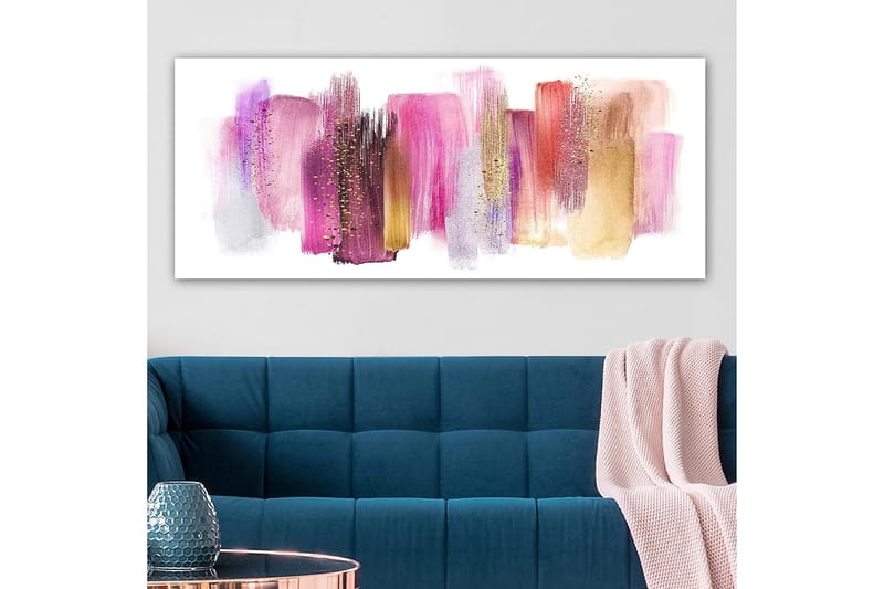 Canvasbilde YTY Abstract & Fractals Flerfarget - 120x50 cm - Innredning - Bilder & kunst - Lerretsbilder